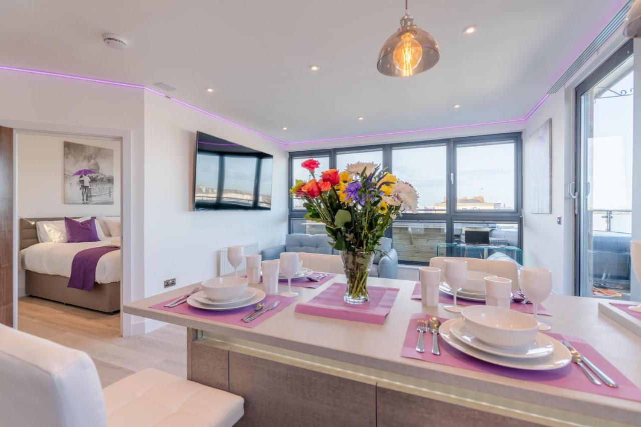 Central Penthouse With Hot Tub & Views 22 Cheltenham Exterior photo
